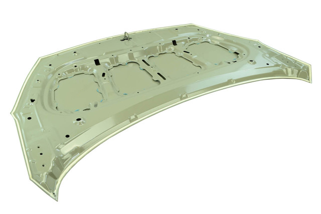 Капот двигателя 00000043968 EPROFARO