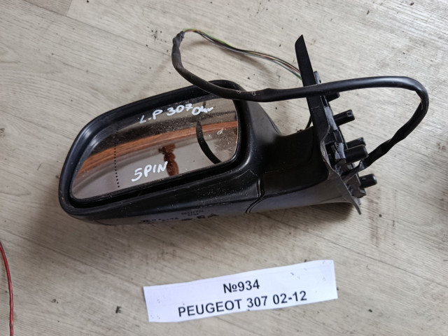 Боковое зеркало заднего вида левое Peugeot 307 200