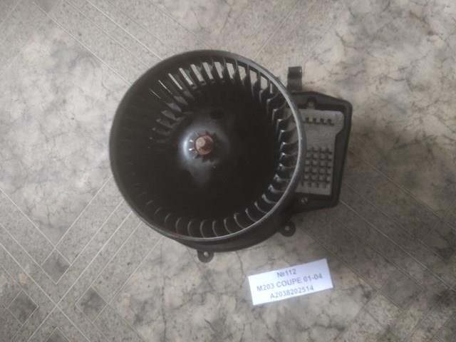 Мотор вентилятора печки (отопителя салона)+ризистор A2038202514