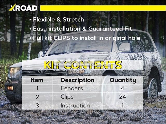 XROAD XRL100 Уплотнитель крыла в наличии Львов