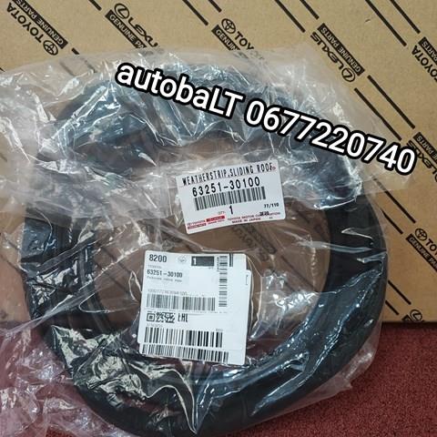 TOYOTA 6325130100 Уплотнитель люка крыши в наличии Полтава