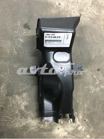 Воздуховод тормозного диска, правый 51748065810 BMW