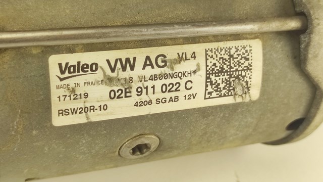 VAG 02E911022C Стартер в наличии Чернигов
