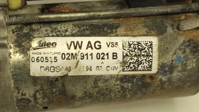 VAG 02M911021B Стартер в наличии Черновцы