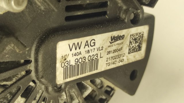 03L903023L VAG Генератор купить в Запорожье