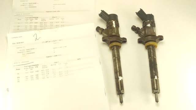 Топливные форсунки 0445110239 PEUGEOT