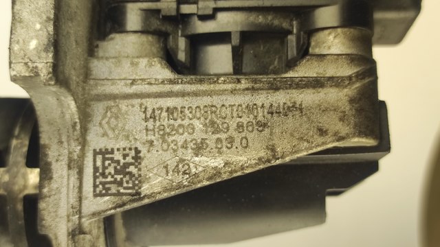 147105308R RENAULT Клапан EGR рециркуляции газов купить в Запорожье