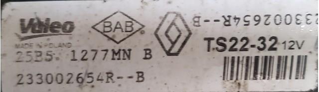 233002654R RENAULT Стартер купить в Чернигов