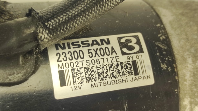 NISSAN 233005X00A Стартер в наличии Николаев