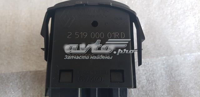 251900001R RENAULT Кнопка (регулятор) корректора фар купить в Ровно
