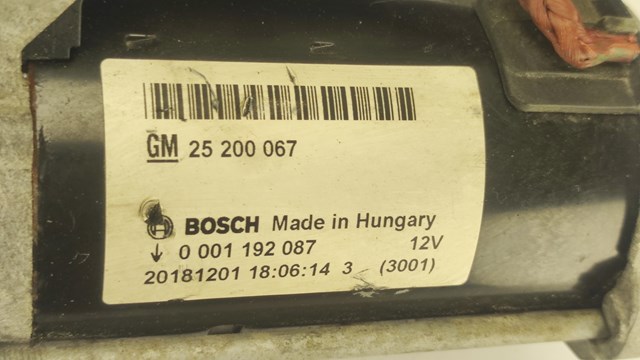 25200067 GM Стартер купить в Ровно