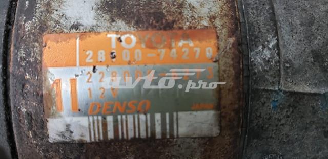 TOYOTA 2810074270 Стартер в наличии Винница