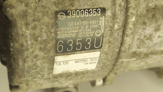 39006353 Компрессор кондиционера купить Харьков