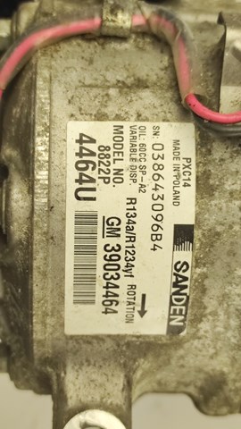 OPEL 39034464 Компрессор кондиционера в наличии Черновцы
