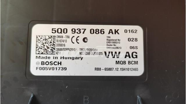 5Q0937086AK Блок комфорта купить Днепр