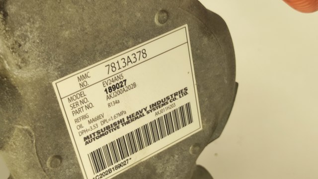 MITSUBISHI 7813A378 Компрессор кондиционера в наличии Павлоград