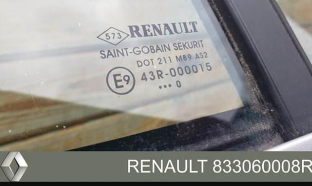 RENAULT 822200012R Стекло-форточка двери задней правой в наличии Каменское