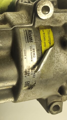 NISSENS 89362 Компрессор кондиционера в наличии Чернигов