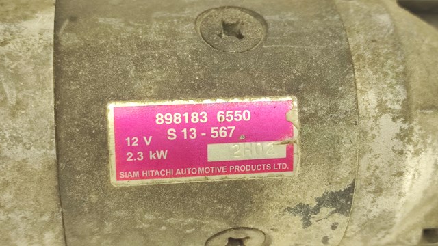 8981836550 ISUZU Стартер купить в Ирпень