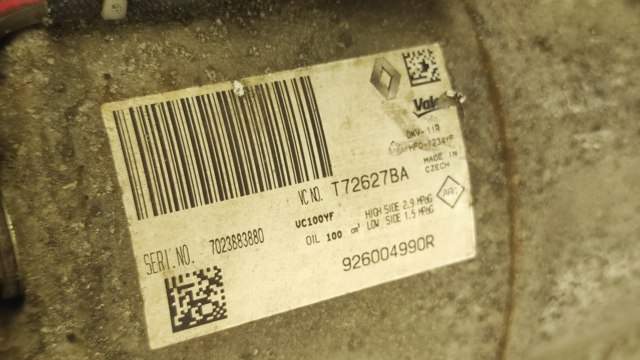 926004990R RENAULT Компрессор кондиционера купить в Ужгород