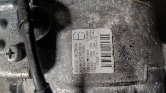 NISSAN 926004EB0A Компрессор кондиционера в наличии Ровно