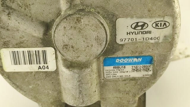 HYUNDAI 977011D400 Компрессор кондиционера в наличии Днепр