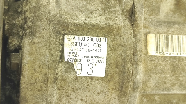 MERCEDES A0002309311 Компрессор кондиционера в наличии Тернополь