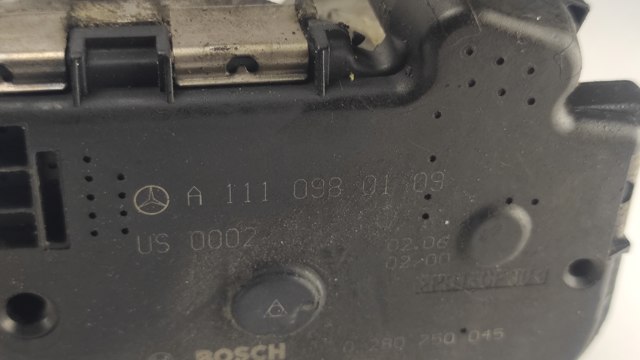MERCEDES A1110980109 Дроссельная заслонка компрессора наддува в наличии Харьков