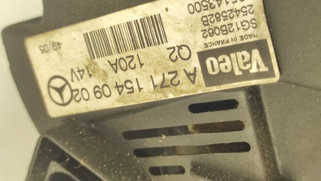 MERCEDES A2711540902 Генератор в наличии Львов