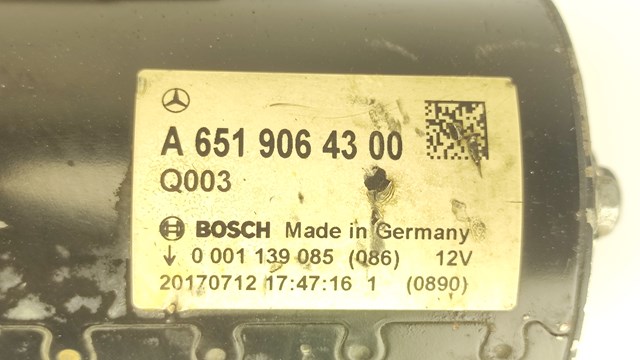 MERCEDES A6519064300 Стартер в наличии Одесса