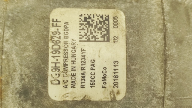 DG9H19D629FF FORD Компрессор кондиционера купить в Харьков