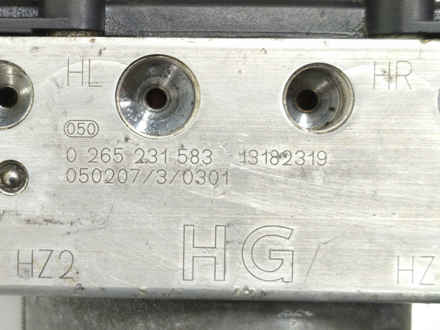 0265231583 BOSCH Блок управления АБС (ABS) гидравлический купить в Каменское