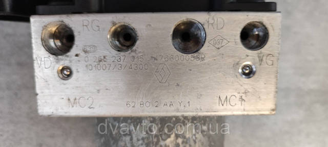 0265237015 RENAULT Блок АБС купить в Ровно