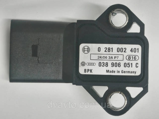 Датчик давления наддува турбины 0281002401 BOSCH