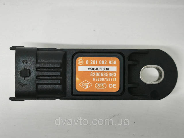 RENAULT 0281002958 Датчик давления во впускном коллекторе, MAP в наличии Украина