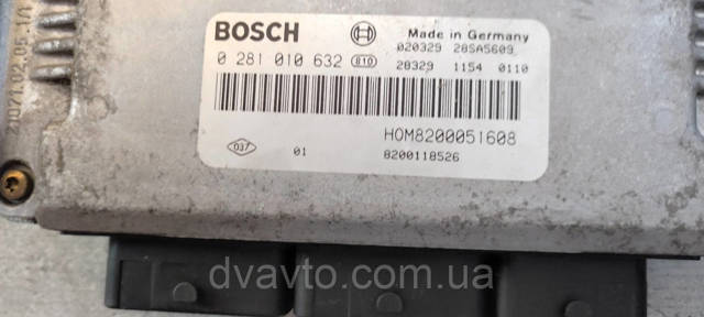 ЭБУ двигателем 0281010632 BOSCH