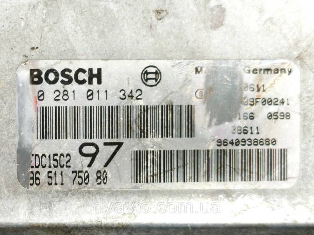 0281011342 BOSCH Блок управления двигателем купить в Павлоград
