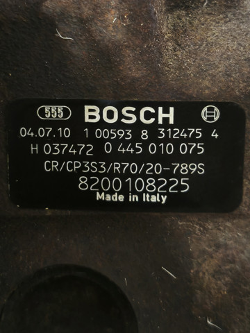 0445010075 RENAULT ТНВД купить в Каменское