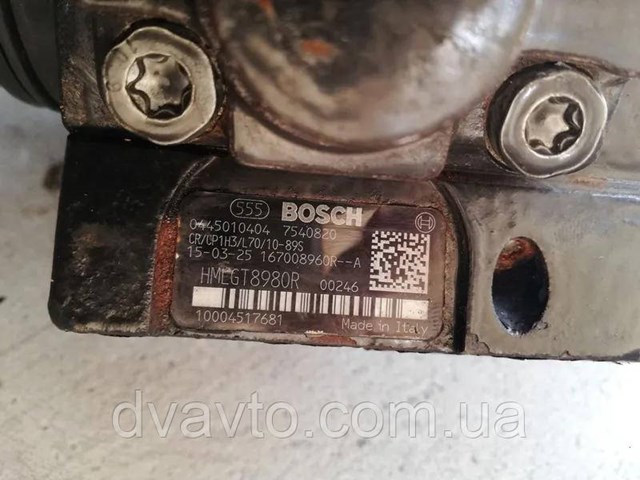 167008960R Насос топливный высокого давления (ТНВД) купить Ирпень