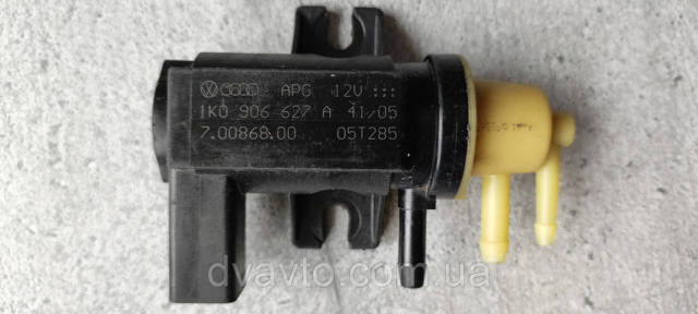 1K0906627A Клапан соленоид регулирования заслонки EGR купить Каменское