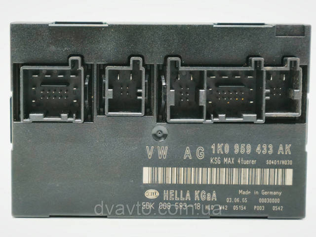 Блок комфорта 1K0959433AK000 VAG
