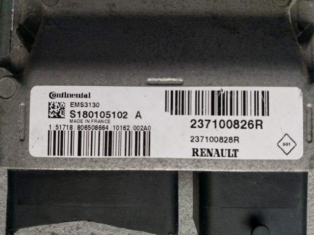 RENAULT 237100826R Модуль управления (ЭБУ) двигателем в наличии Тернополь