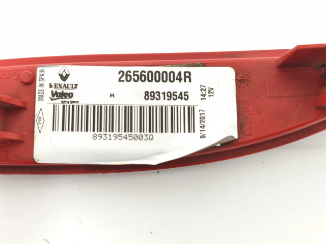 Правый отражатель бампера 265600004R RENAULT