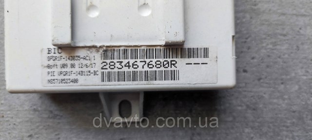 RENAULT 283467680R Блок управления мультимедийный в наличии Павлоград