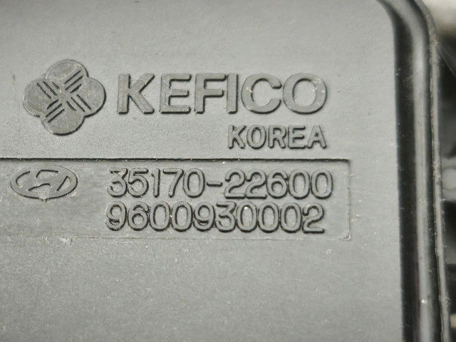 Дроссельная заслонка 3510022610 HYUNDAI