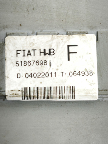 Панель предохранителей Fiat Doblo 2