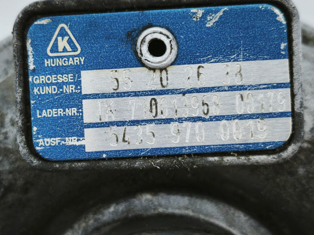Турбокомпрессор Opel Corsa 500