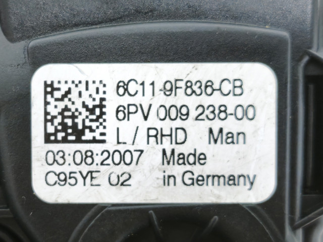 Педаль акселератора 6C119F836CB FORD