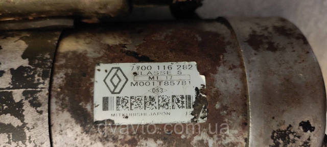 7700116282 RENAULT Стартер купить в Тернополь