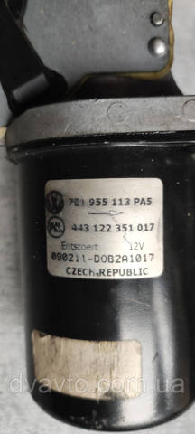 Мотор трапеции стеклоочистителя 7E1955113 VAG